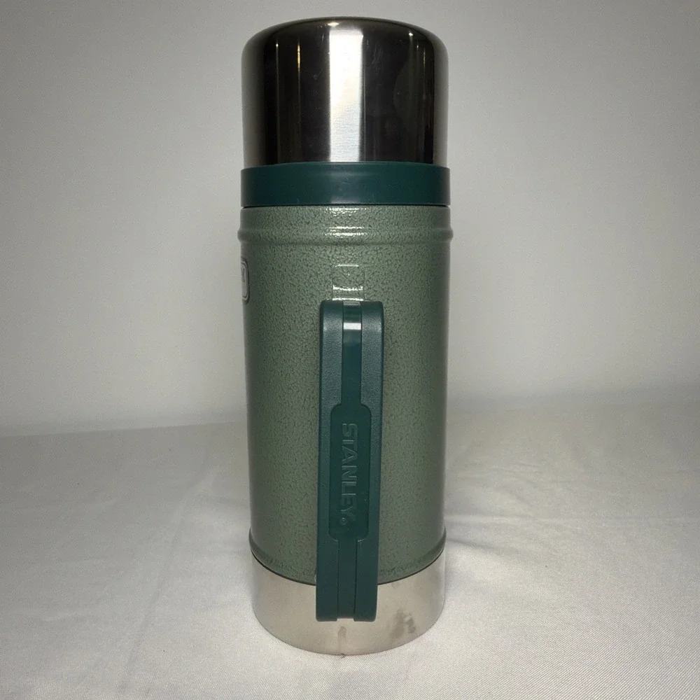 Stanley Classic Legendary 24oz Vacuum Insulated Coffee/Food Jar HammerTone Green - Picture 3 of 13